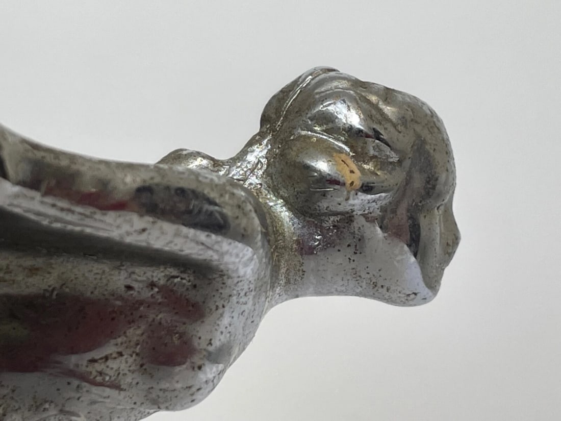 Rare Rolls Royce Kneeling Spirit Of Ecstasy Car Mascot By Charles Sykes C1934 - 15