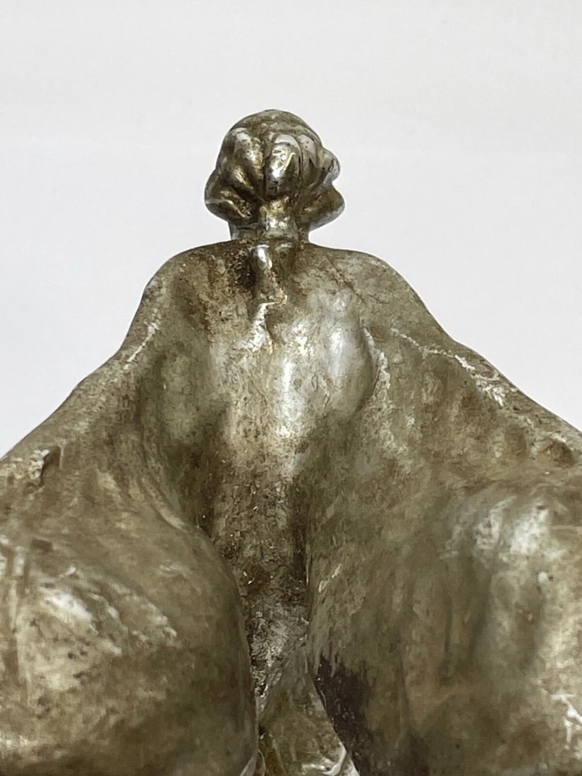 Rare Rolls Royce Kneeling Spirit Of Ecstasy Car Mascot By Charles Sykes C1934 - 19