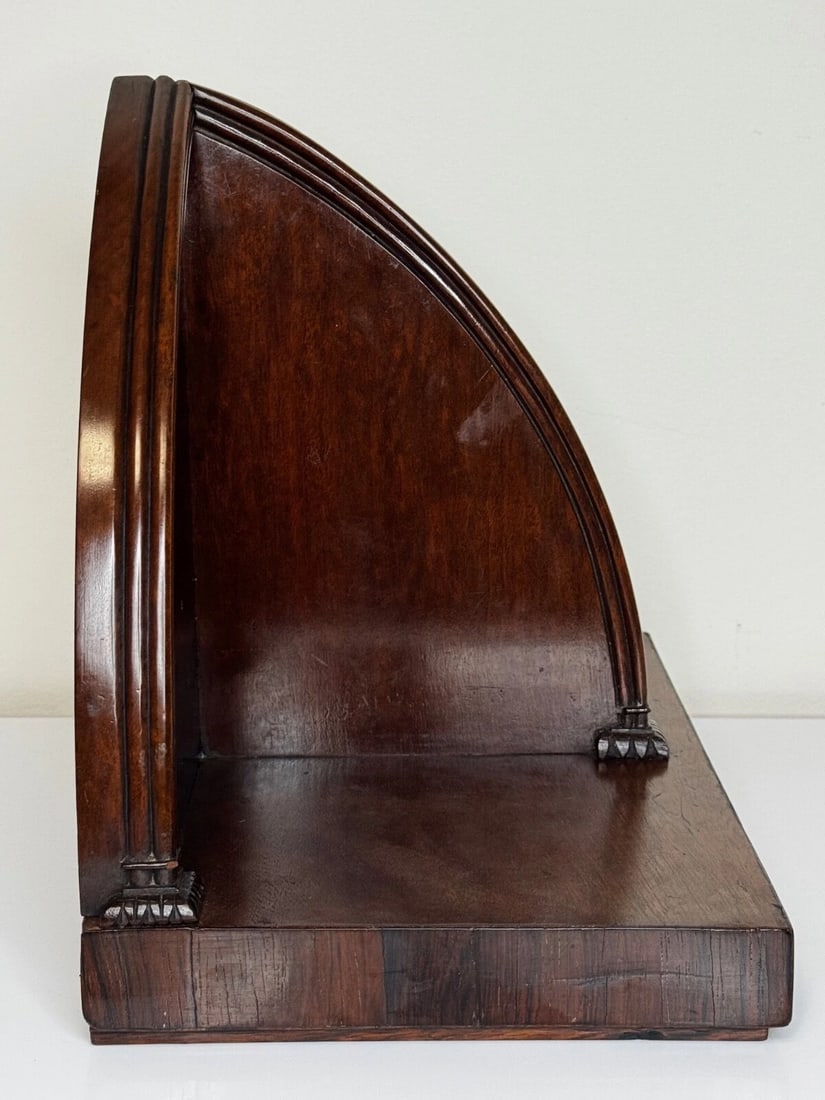 Small Gothic Ecclesiastic Convent Georgian Wall Mounted Bookends Shelf Bracket - 15