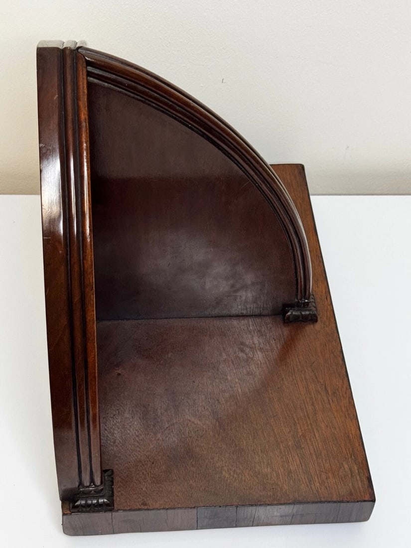 Small Gothic Ecclesiastic Convent Georgian Wall Mounted Bookends Shelf Bracket - 19