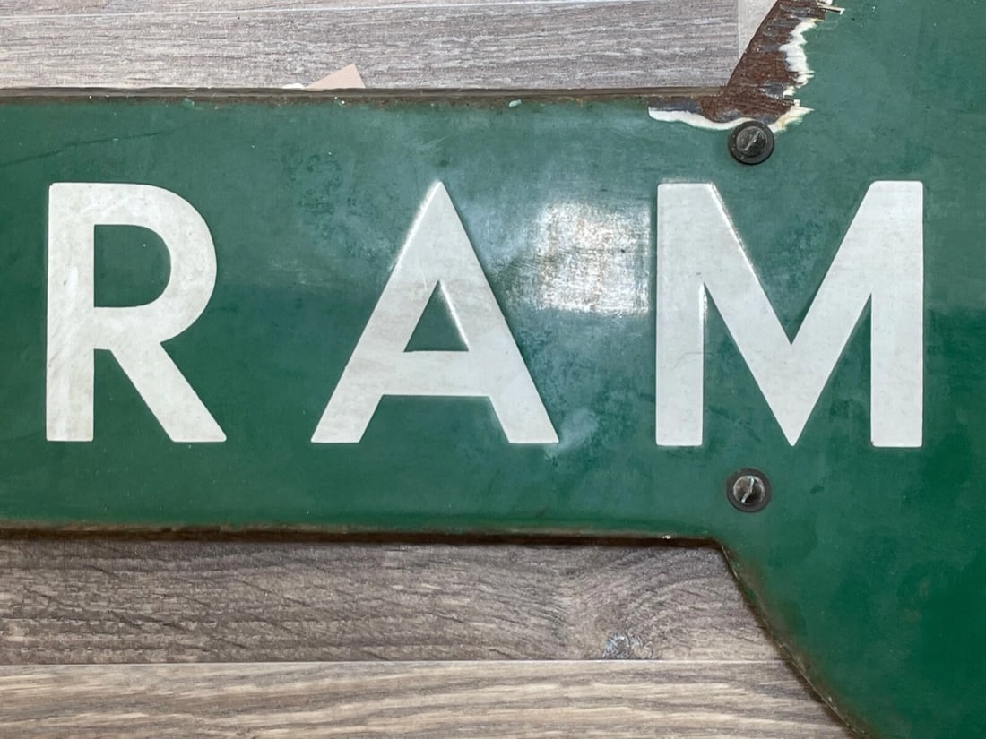Landmark Railway Heritage Southern Railway Enamel Target Sign Ramsgate Station - 10