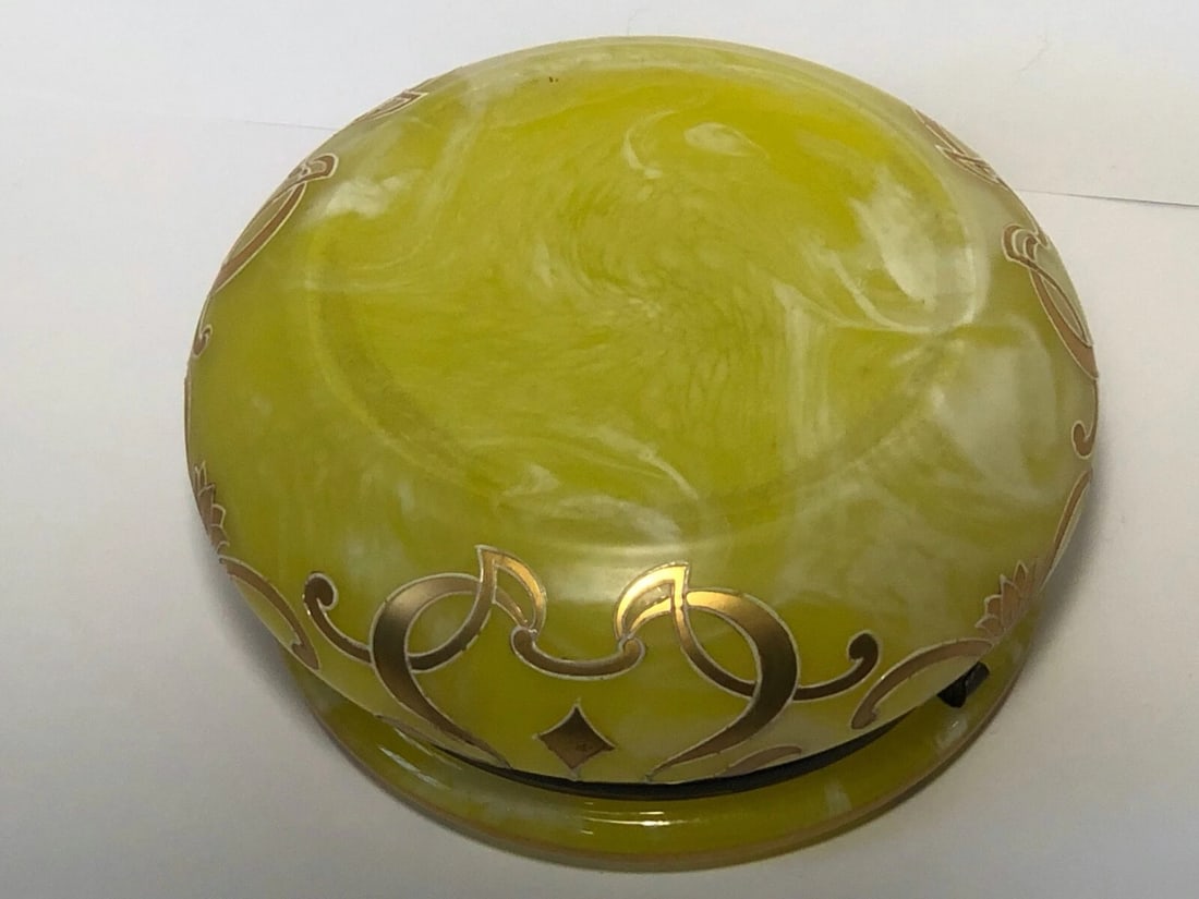 Original Loetz Jugendstil Art Glass Trinket Box - 5