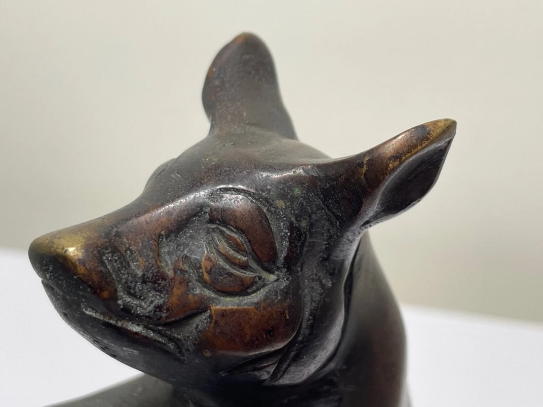 British Rare 19th Century Small Butchers Advertising Point Of Sale Pig Statue - 10