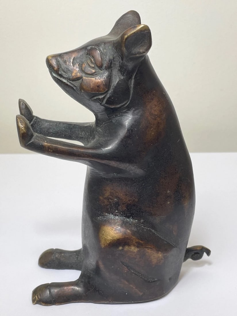 British Rare 19th Century Small Butchers Advertising Point Of Sale Pig Statue - 11