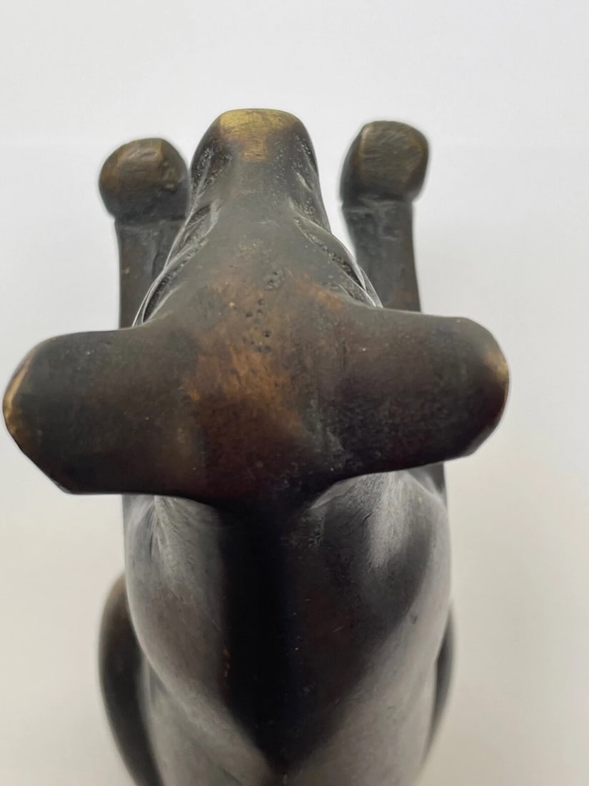 British Rare 19th Century Small Butchers Advertising Point Of Sale Pig Statue - 20