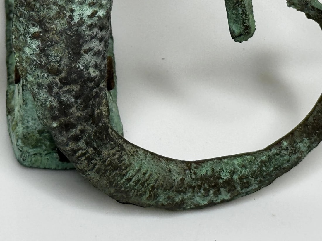 Arts & Crafts Bronze Gecko Door Knocker c1915 In the manner of Oscar Bruno Bach - 16