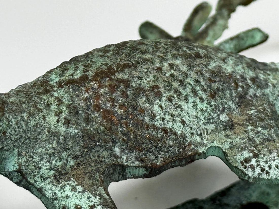 Arts & Crafts Bronze Gecko Door Knocker c1915 In the manner of Oscar Bruno Bach - 19