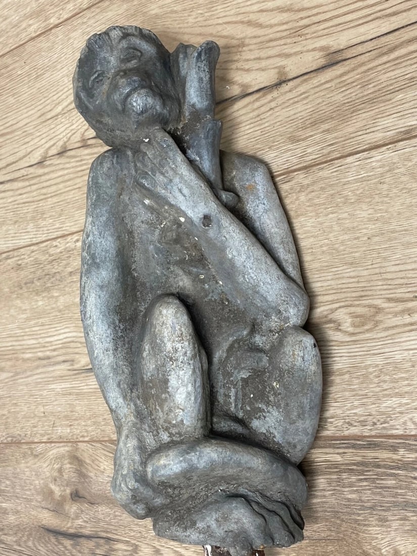 The Enigmatic Lead Thinking Monkey In The Manner of J. W. Singer & Sons c1900 - 10