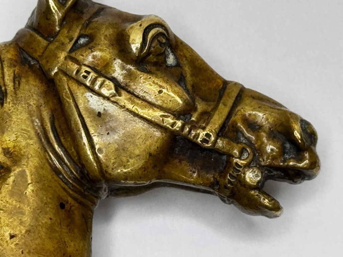 Unique Scottish 18th Century Bronze Horse Sculpture Letter Wax Intaglio Seal - 11