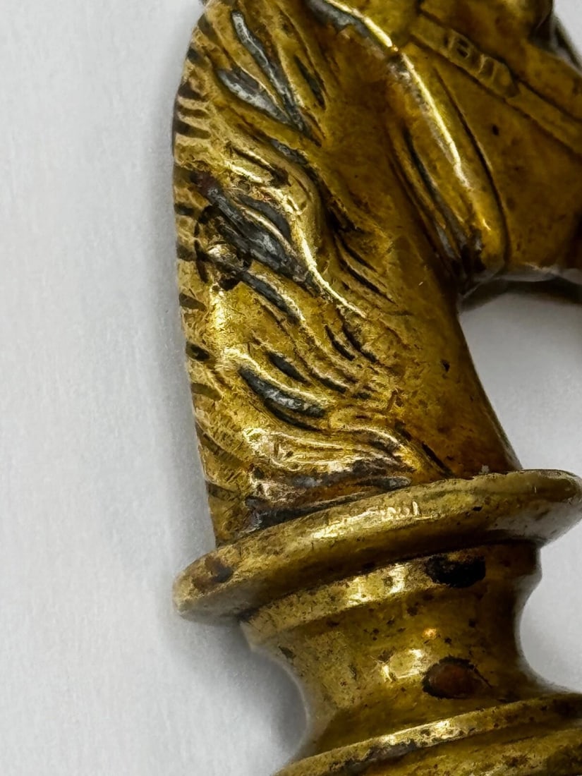 Unique Scottish 18th Century Bronze Horse Sculpture Letter Wax Intaglio Seal - 15