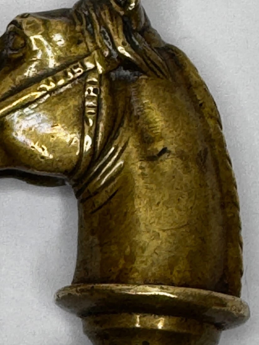 Unique Scottish 18th Century Bronze Horse Sculpture Letter Wax Intaglio Seal - 17