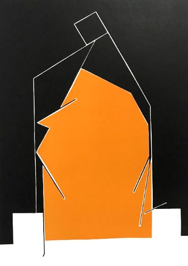 Palazuelo Lithograph DM07184 Derriere le Miroir 1970: Title: Palazuelo Lithograph DM07184 Derriere le Miroir 1970 Description: Artist: Pablo Palazuelo Country: Spain Title: Untitled ? DM07184 Medium: Original Lithograph Marks: Not signed, not numbered Pa