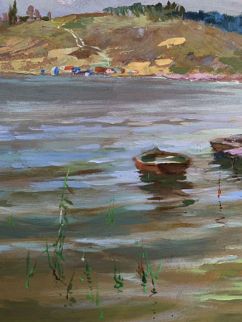 Oil painting Covered in clouds Yuriy Suprunchuk - 5