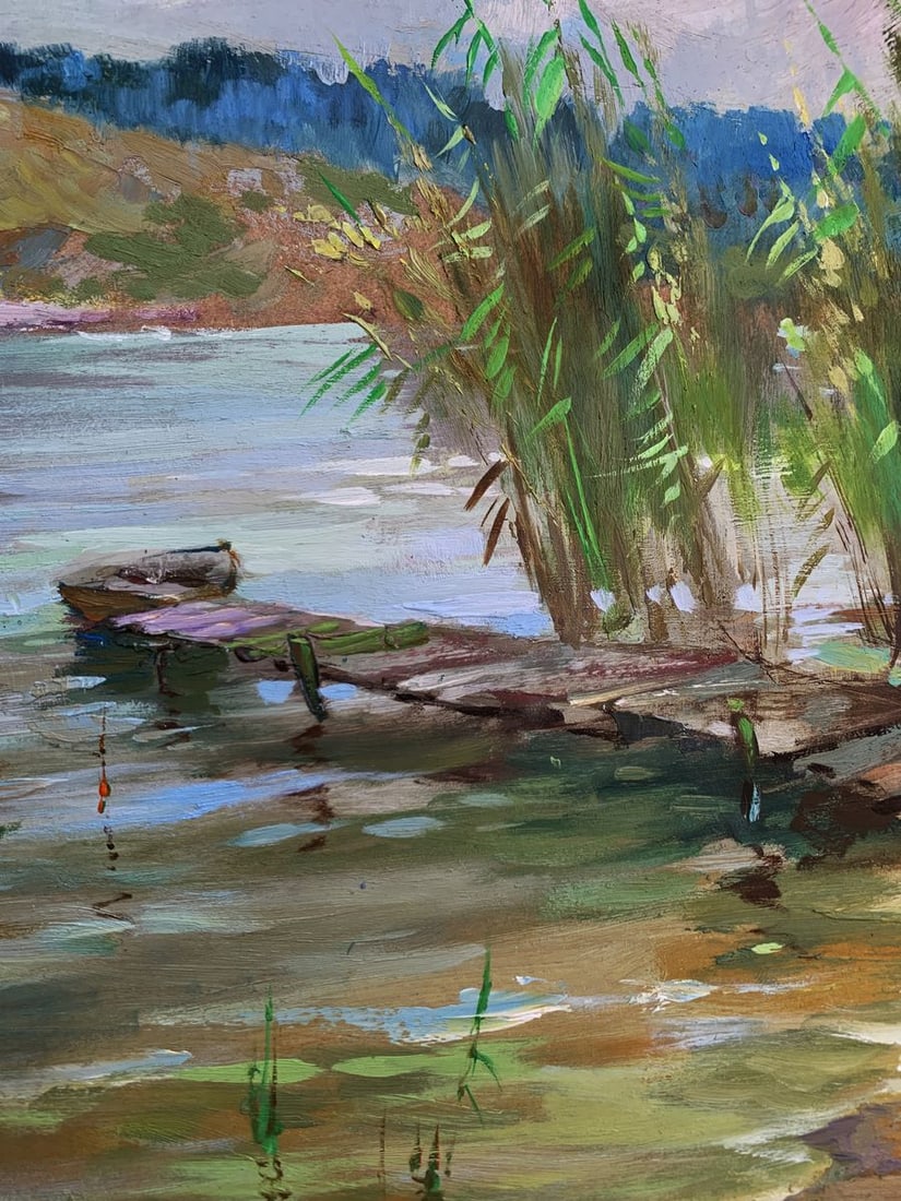 Oil painting Covered in clouds Yuriy Suprunchuk - 9