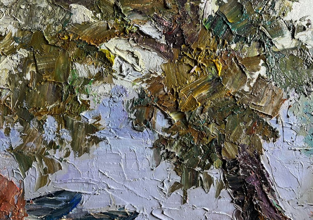 Oil painting Boats on the shore Boris Serdyuk - 5