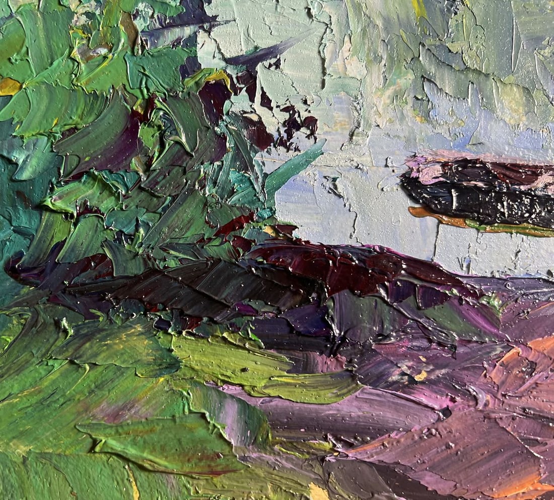 Oil painting A secluded place in nature Boris Serdyuk - 8