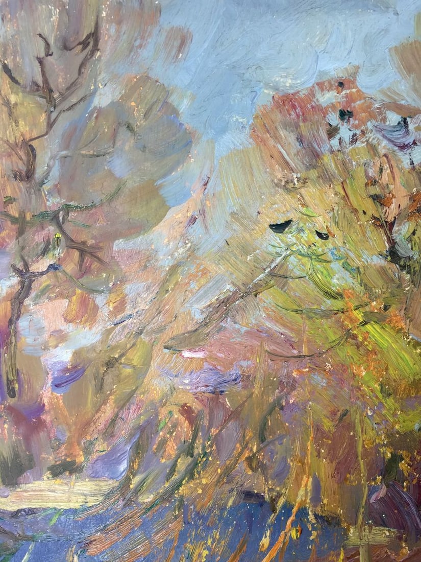 Oil paintnig The reeds Sevast'yanov Viktor Grigor'yevich - 6