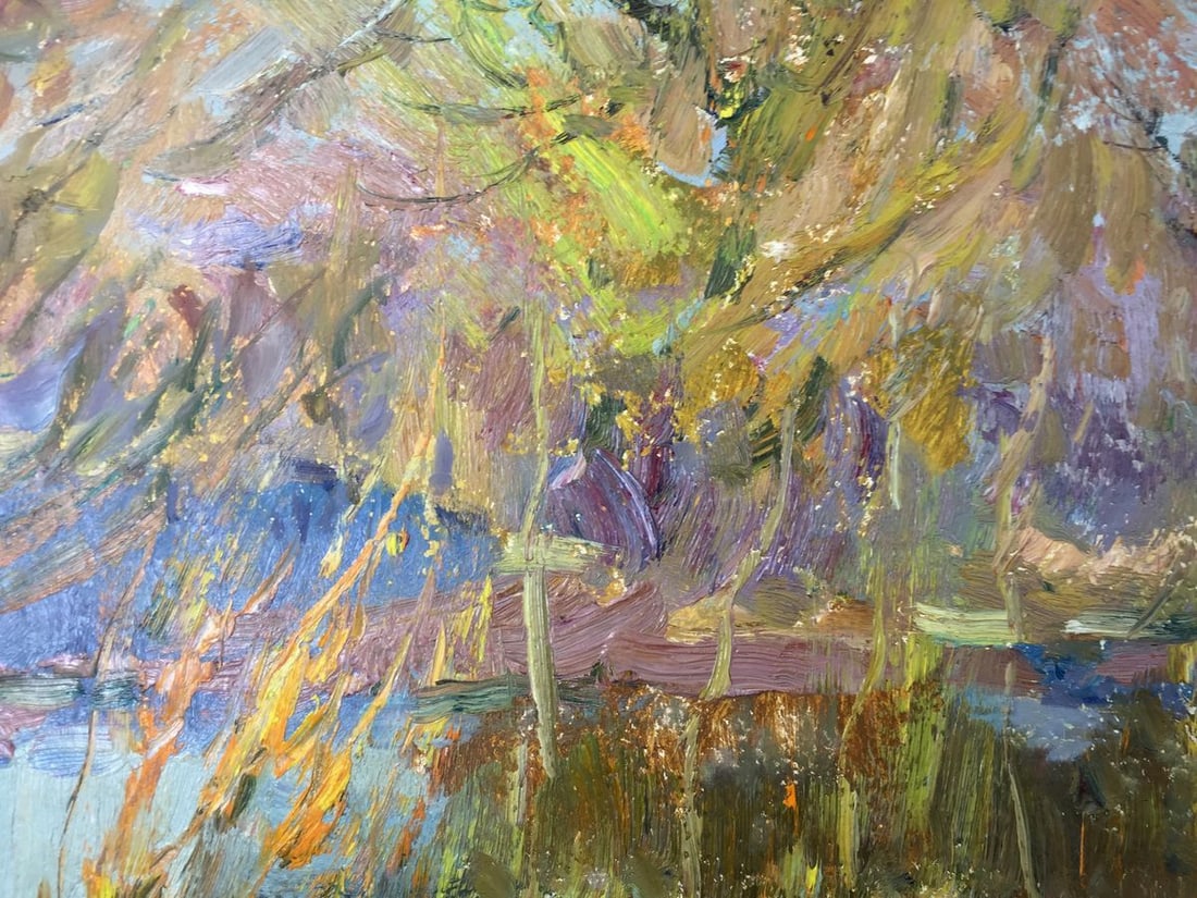 Oil paintnig The reeds Sevast'yanov Viktor Grigor'yevich - 8