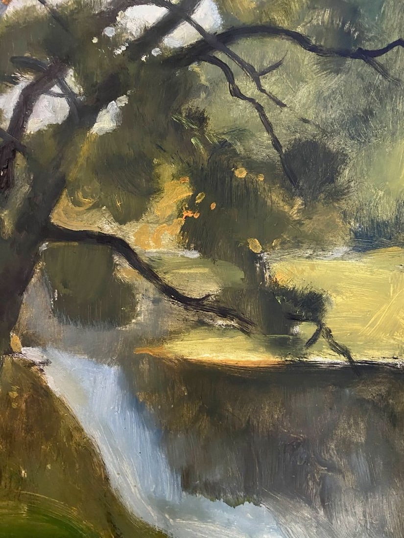Oil painting The last days of autumn Litvinov Oleg Arkad'yevich - 2