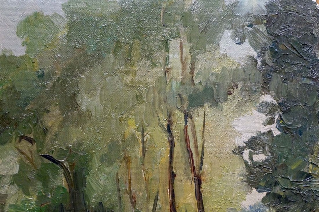 Oil painting Beginning of autumn Dmitry Lednev - 4
