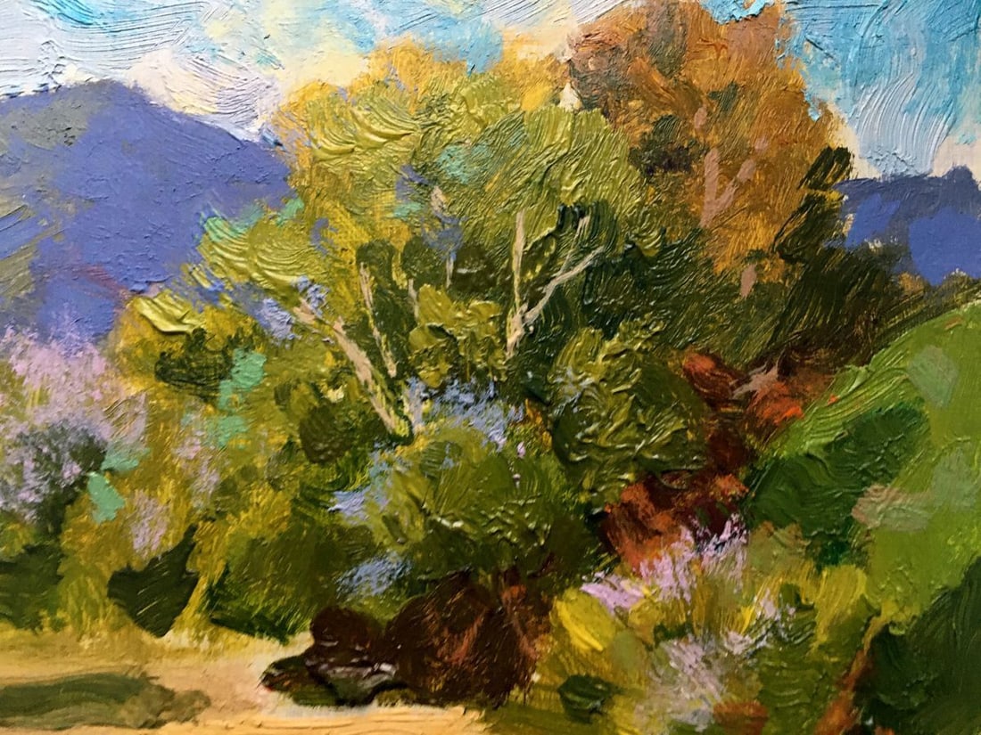 Oil painting Spring on Slavsky Batrakov Vladimir Grigorievich - 6