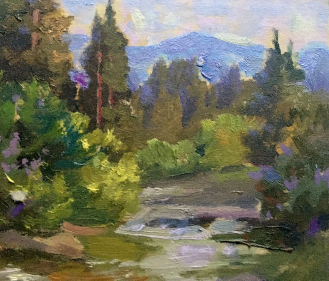 Oil painting Opir River Batrakov Vladimir Grigorievich - 10