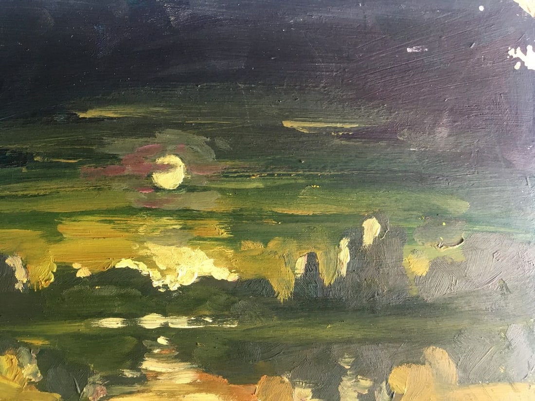 Oil painting Closer to the night Svetlana Gramm - 11