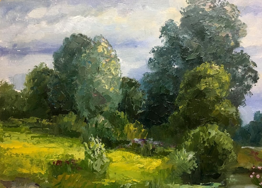 Oil painting Chernihiv landscapes Serdyuk Boris Petrovich - 5