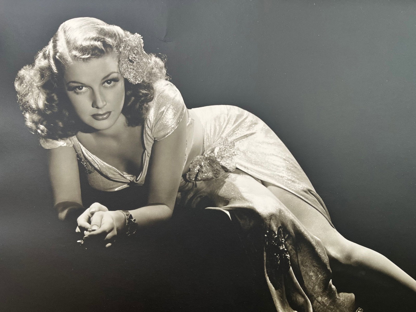 Ann Sheridan By George Hurrell - 16x20 Signed US Photo - Framed - 2