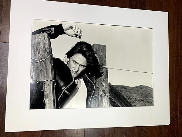 Sean Penn In Malibu - Photo By Gisela Getty (1976) 19.25x23.75 US Photographic Print - 2