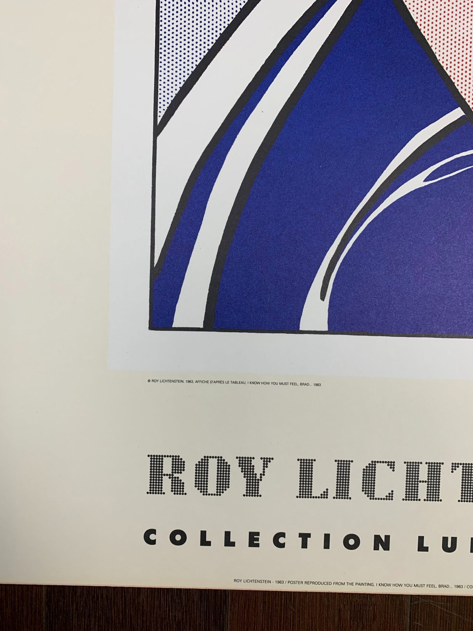 Lichtenstein - Ludwig Museum Aachen (1963) 27.625 X 39.375 US Advertising Poster - Issued Foam - 3