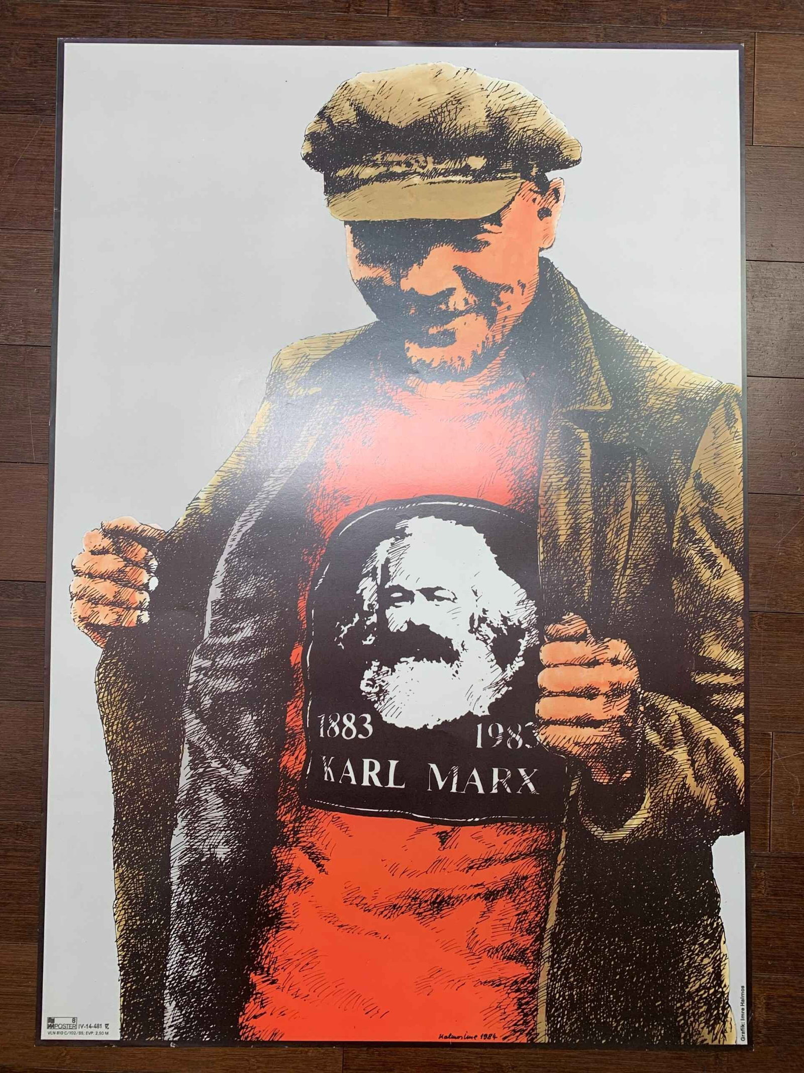 Bulk Lot of 4 (1982) 22.5 x 32 E.German Protest Posters - 3