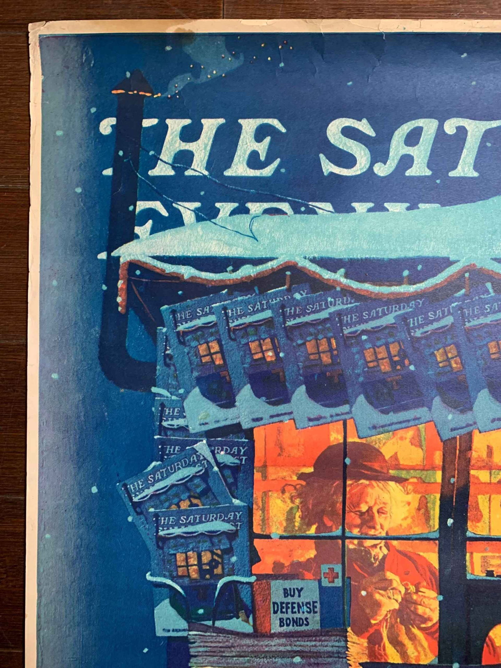 Saturday Evening Post - Rockwell (12.20.1941) 21.875 x 28 US Advertising Poster - 2