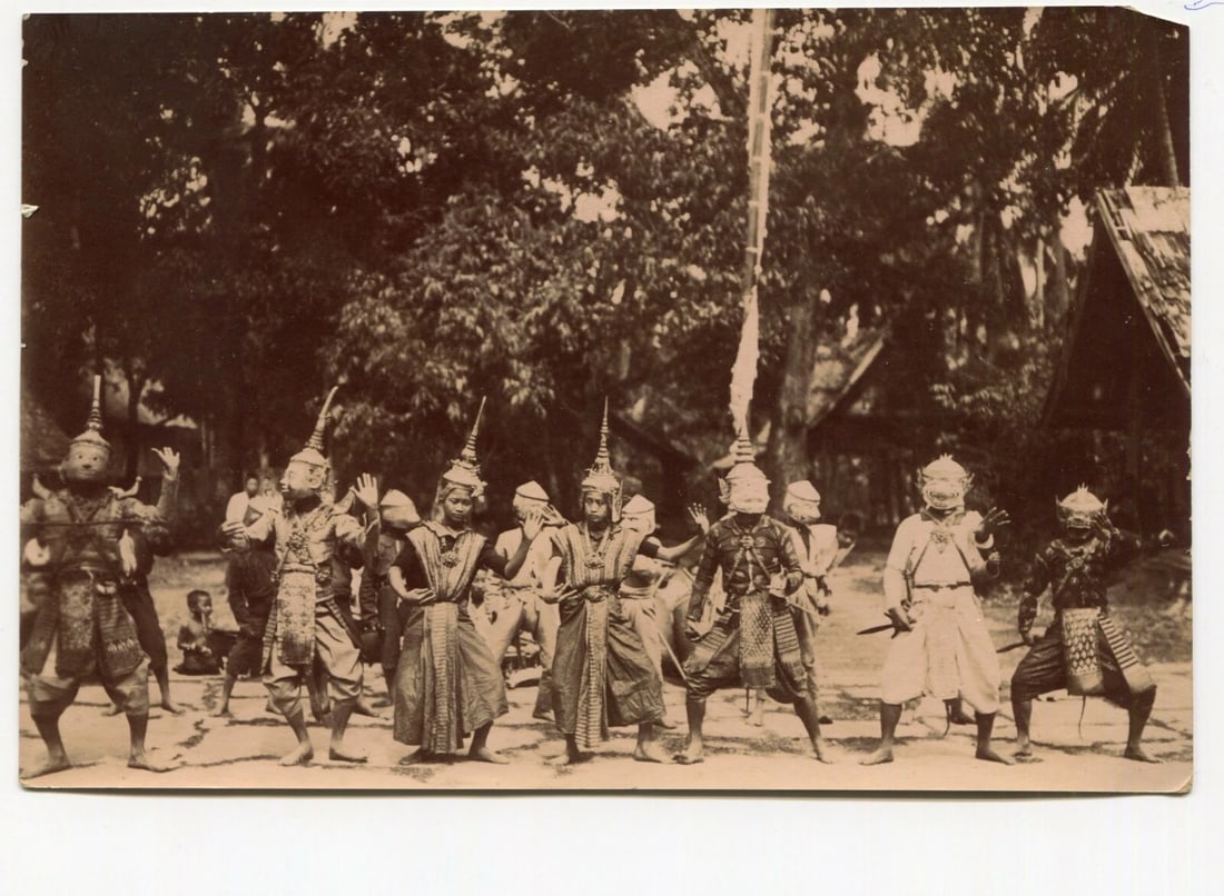Alfred Raquez Indochina Seriziez Pak-Hou Cave Vintage Photographs x5 - 5