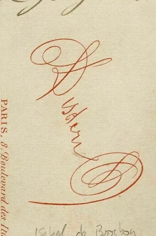 CDV Photo – Princess Isabelle de Bourbon – Disdéri, Paris Royal Portrait 1865 - 5