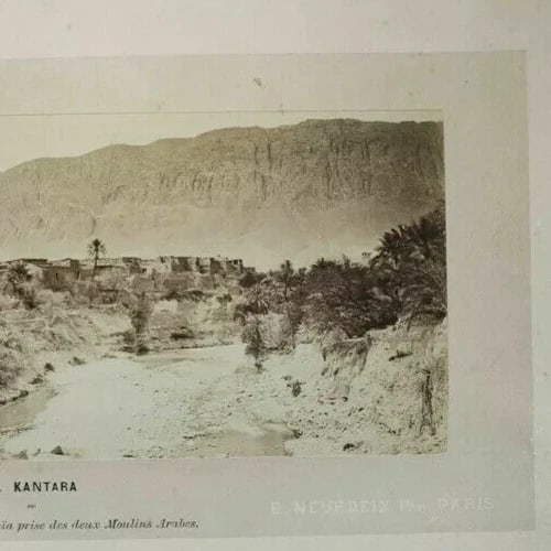 E.Neurdein - El Kantara - Ahraouia, Albumen c. 1880 Vintage Photographs - 7
