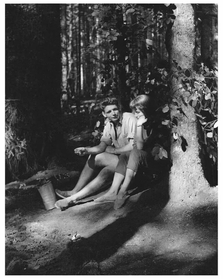 VINTAGE PHOTOGRAPHY JEAN SUQUET (1928-2007) THE LOVERS c. 1965 - 8