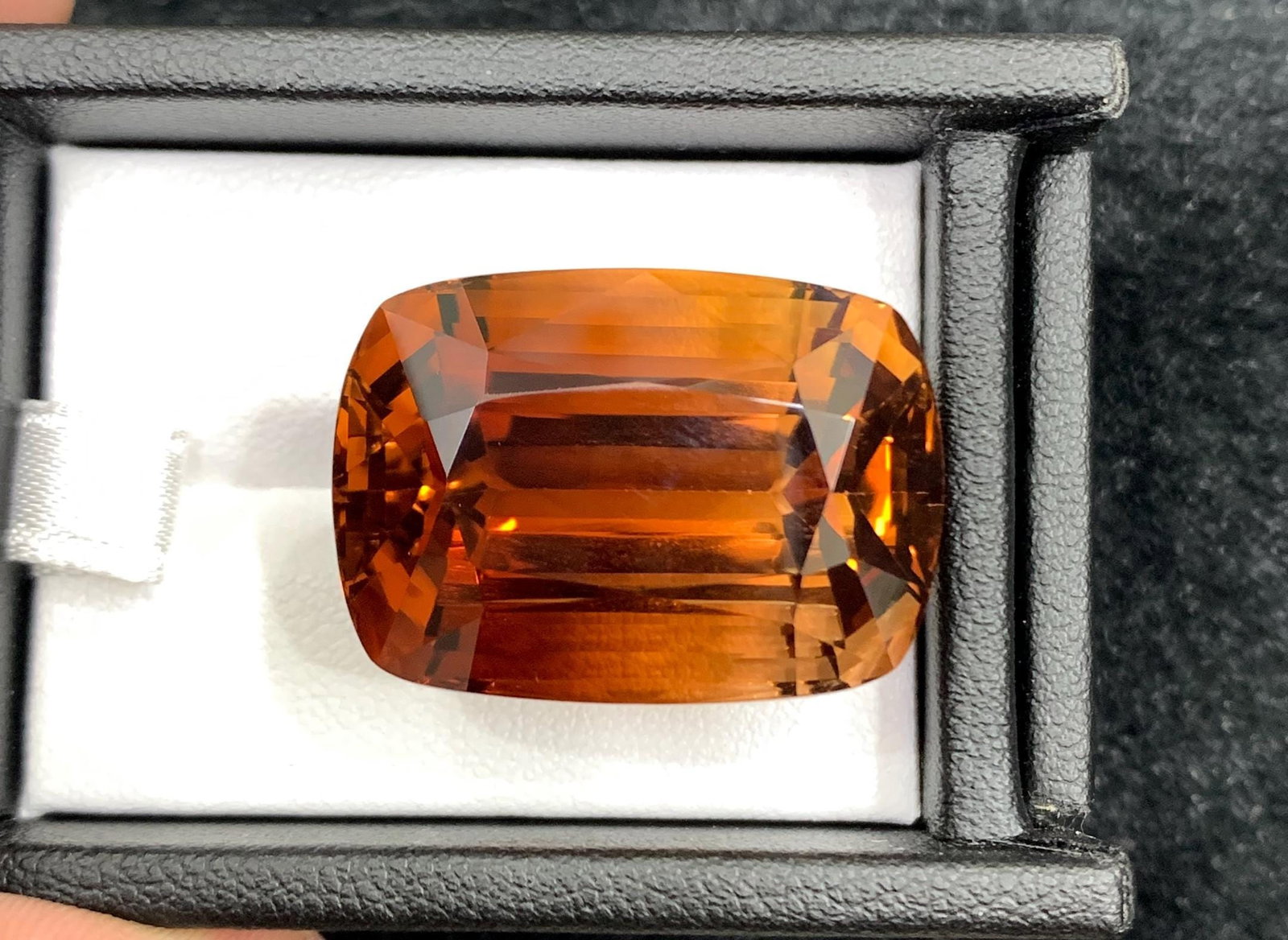Brown Topaz Gemstone: 77.50 Carat Cushion Cut, November Birthstone: Title:Brown Topaz Gemstone: 77.50 Carat Cushion Cut, November Birthstone Description:Materials: Gemstone: Topaz Carat weight: 77.50 Gemology: • Weight : 77.50 carat • Dimension : 27*19.1*1