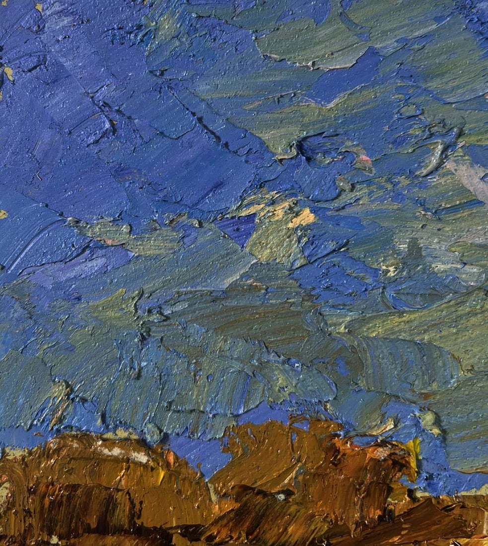 Oil painting Cows on the hill Boris Serdyuk - 6
