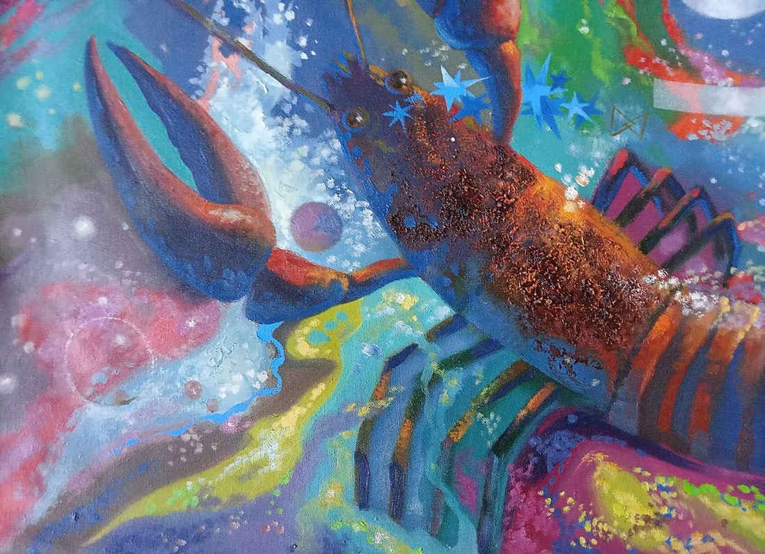 Abstract oil painting Cancer Anatoly Borisovich Tarabanov - 4