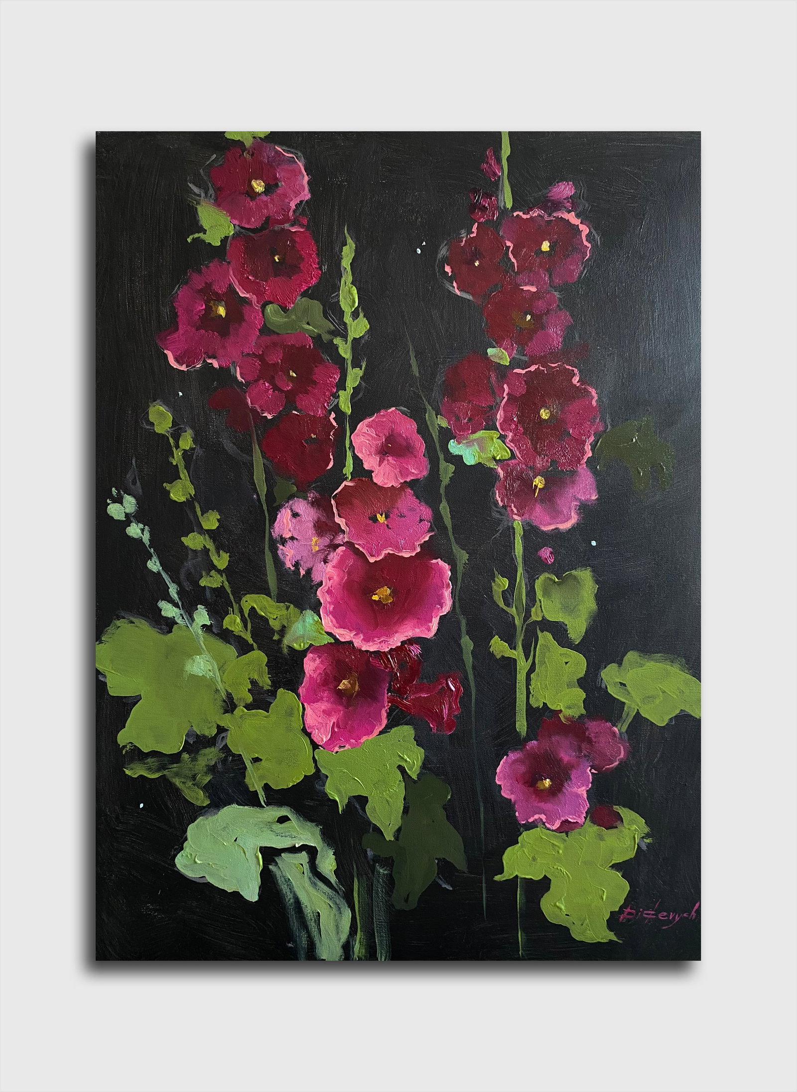 Oil painting Flowers Yulia D. - 10