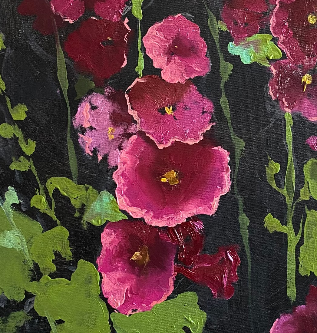Oil painting Flowers Yulia D. - 8