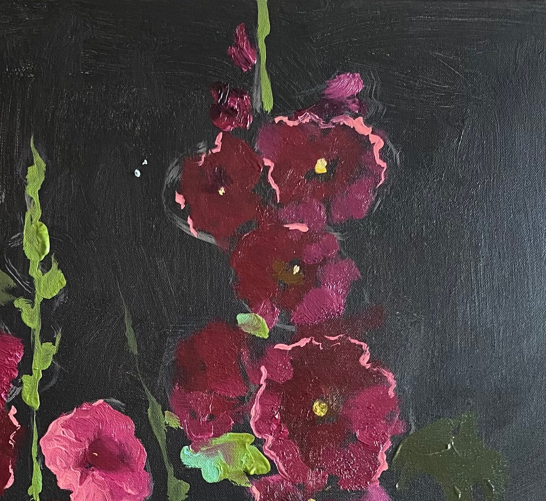Oil painting Flowers Yulia D. - 9