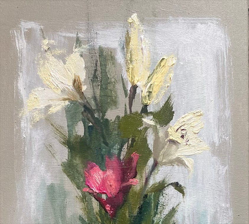 Oil painting Bouqute Yulia D. - 2