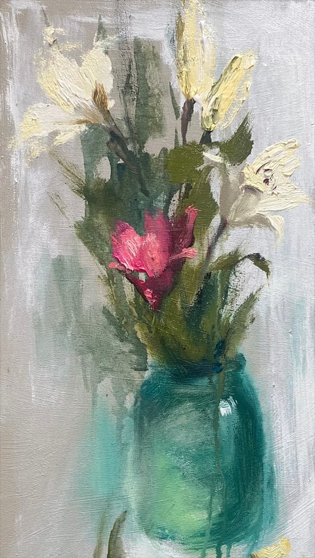 Oil painting Bouqute Yulia D. - 8