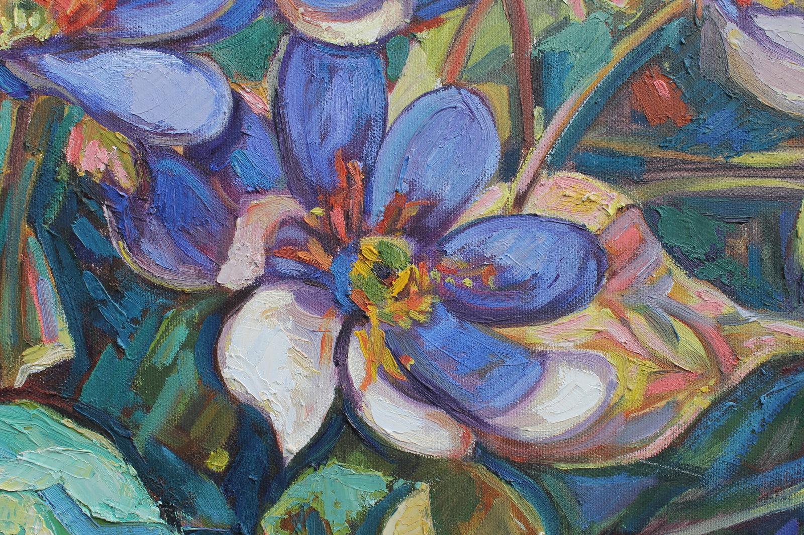 Oil painting Tenderness Maria Voloschak - 2