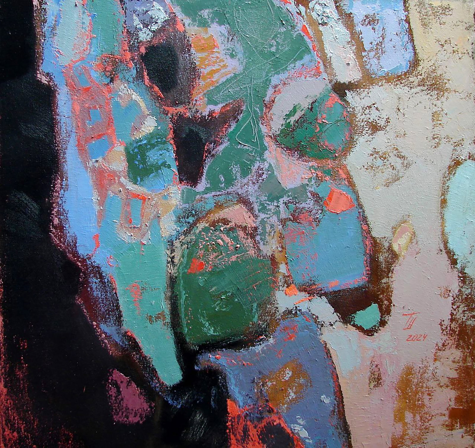 Oil painting Izmir Tatyana Shulyak: Title: Oil painting Izmir Tatyana Shulyak Description: 49SHUL Painter: Tatyana Shulyak Size: 60x60 cm/23.62x23.62 inches Components: oil, canvas Original painting CONDITION: excellent ARTIST: Tatyana 