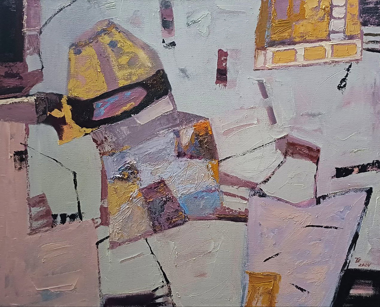 Oil painting Subtle connections Tatyana Shulyak: Title: Oil painting Subtle connections Tatyana Shulyak Description: 56SHUL Painter: Tatyana Shulyak Size: 65x80 cm/25.59x31.49 inches Components: oil, canvas Original painting CONDITION: excellent ART