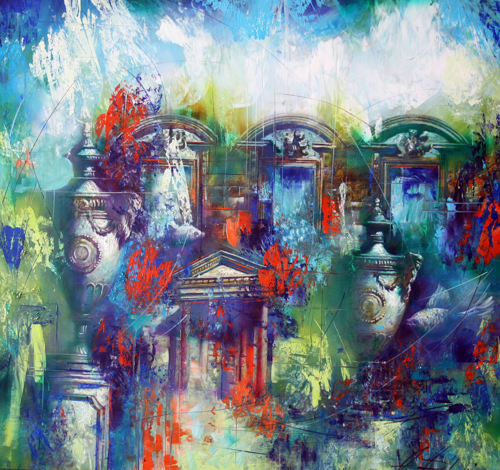 Oil painting Forgotten still life Alexander Dobrodiy: Title: Oil painting Forgotten still life Alexander Dobrodiy Description: 1DOBROD Painter: Alexander Dobrodiy Size: 80x90 cm/31.49x35.43 inches Components: oil, canvas Original painting CONDITION: exce