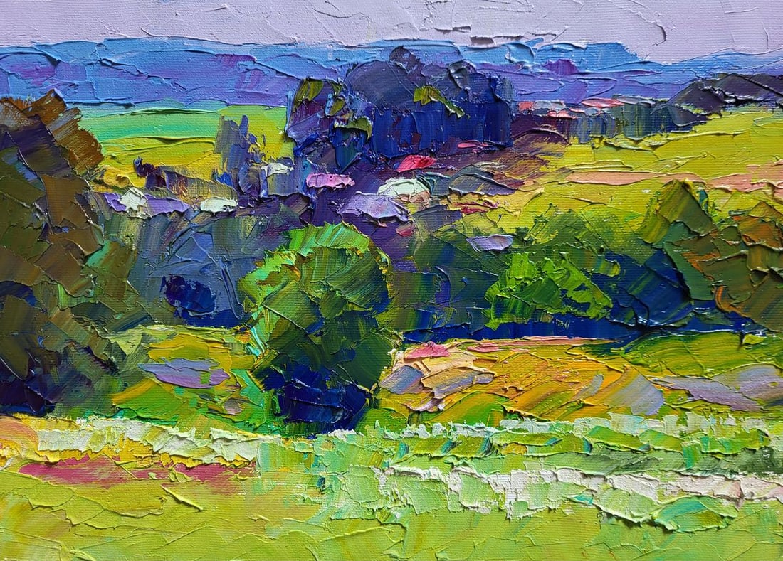 Oil painting Warm edge Boris Serdyuk (1 of 5)